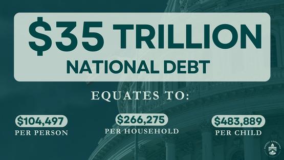 Image For National Debt Surpasses $35 Trillion